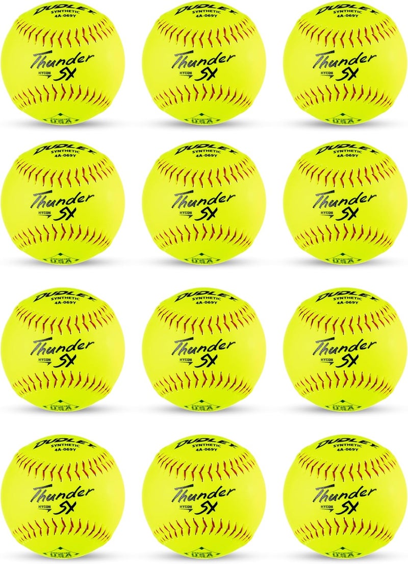 Dudley | Slowpitch Softballs | Official USASB & USSSA | Multiple 12 Count Options - Image 2